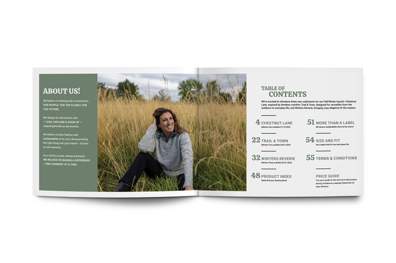 Aventura workbook spread open.